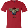 Inktee Store - Marvel Captain Marvel Movie Chest Symbol Premium T-Shirt Image