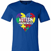 Inktee Store - Heart Puzzle Autism Awareness Premium T-Shirt Image