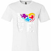 Inktee Store - Autism Awareness For Autism Mom Dad Premium T-Shirt Image