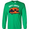 Inktee Store - Auburn Tigers Happy Camper Long Sleeve T-Shirt Image