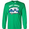 Inktee Store - Detroit Lions Happy Camper Long Sleeve T-Shirt Image