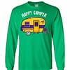 Inktee Store - Minnesota Vikings Happy Camper Long Sleeve T-Shirt Image