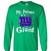 Inktee Store - My Patronus Is A New York Giants Harry Potter Long Sleeve T-Shirt Image