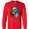 Inktee Store - Star Wars Polygon Chewy Long Sleeve T-Shirt Image