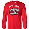 Inktee Store - Alabama Crimson Tide Happy Camper Long Sleeve T-Shirt Image