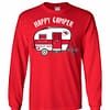 Inktee Store - Kansas City Chiefs Happy Camper Long Sleeve T-Shirt Image