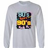 Inktee Store - Retro 80S Baby 90S Made Me Graphic Long Sleeve T-Shirt Image