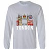 Inktee Store - England London Souvenir Long Sleeve T-Shirt Image