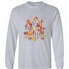 Inktee Store - Star Wars Kylo Ren Trisaber Glow Long Sleeve T-Shirt Image