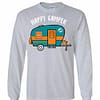 Inktee Store - Miami Dolphins Happy Camper Long Sleeve T-Shirt Image