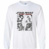 Inktee Store - Star Wars Force Awakened Squared Long Sleeve T-Shirt Image