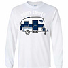 Inktee Store - Los Angeles Rams Happy Camper Long Sleeve T-Shirt Image