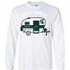 Inktee Store - Michigan State Athletics Happy Camper Long Sleeve T-Shirt Image