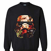 Inktee Store - Star Wars Floral Print Stormtrooper Sweatshirt Image