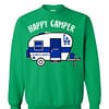 Inktee Store - Los Angeles Dodgers Happy Camper Sweatshirt Image