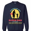 Inktee Store - Farmer Farmer By Day Super Dad By Night Sweatshirt Image