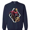 Inktee Store - Marvel Avengers Endgame Iron Man Logo Graphic Sweatshirt Image