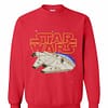 Inktee Store - Star Wars Millenium Falcon Squared Sweatshirt Image