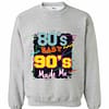 Inktee Store - Retro 80S Baby 90S Made Me Graphic Sweatshirt Image