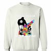 Inktee Store - Never Walk Alone Father And Son Autism Awareness Sweatshirt Image