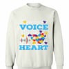 Inktee Store - Autism Awareness Autism Mom For Woman Sweatshirt Image