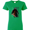 Inktee Store - Star Wars The Force Awakens Kylo Ren Awakened Women'S T-Shirt Image