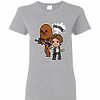 Inktee Store - Star Wars Han Chewy Women'S T-Shirt Image