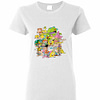 Inktee Store - Nickelodeon Complete Nick 90S Throwback Character Women'S T-Shirt Image