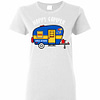 Inktee Store - Kansas Jayhawks Happy Camper Women'S T-Shirt Image