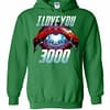 Inktee Store - I Love You 3000 Gift Dad And Daughter Avengers Hoodies Image
