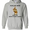 Inktee Store - Real Ass Mom Give Af Bout A Baby Daddy Hoodies Image