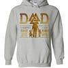 Inktee Store - Viking Dad A Daughter'S First Love A Son'S First Hero Hoodies Image