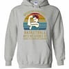 Inktee Store - Basketball Mom Weekend Forecast With No Change Vintage Hoodies Image