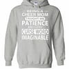 Inktee Store - Being A Cheer Mom Taught Me Patience And Every Curse Word Hoodies Image