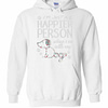 Inktee Store - Paw Dog I'M Just A Happier Person When I'M With My Dog Hoodies Image