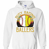 Inktee Store - Baseball Softball Mom Busy Raising Ballers Hoodies Image