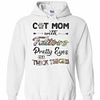Inktee Store - Cat Mom With Tattoos Pretty Eyes And Thick Thighs Hoodies Image