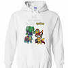Inktee Store - Baby Squirtle Pikachu Hitokage Bulbasaur We Are Never Too Old Hoodies Image