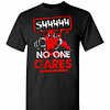 Inktee Store - Crazy Cool No Ones Cares Deadpool Men'S T-Shirt Image