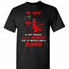 Inktee Store - Deadpool My Wife Is Not Fragile Like A Flower She Is A Men'S T-Shirt Image