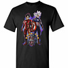 Inktee Store - Captain America Songoku And Iron Man Vegeta Dragon Balls Men'S T-Shirt Image
