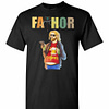 Inktee Store - Fathor God Thunder Beer Belly Funny Men'S T-Shirt Image