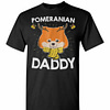 Inktee Store - Pomeranian Daddy Men'S T-Shirt Image