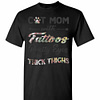 Inktee Store - Cat Mom With Tattoos Pretty Eyes And Thick Thighs Men'S T-Shirt Image
