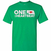Inktee Store - One State One Heartbeat Nebraska Men'S T-Shirt Image