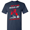 Inktee Store - Deadpool Accept The Good In Your Life Like Me I'M A Men'S T-Shirt Image