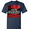 Inktee Store - Laura Ingraham Elizabeth Warren Stop Hate For Profit Fox Men'S T-Shirt Image