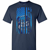 Inktee Store - Bud Light Us Flag Men'S T-Shirt Image