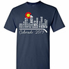 Inktee Store - Colorado Hockey Roster Denver Sky Line For 2019 Men'S T-Shirt Image