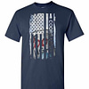 Inktee Store - Coors Light Us Flag Men'S T-Shirt Image